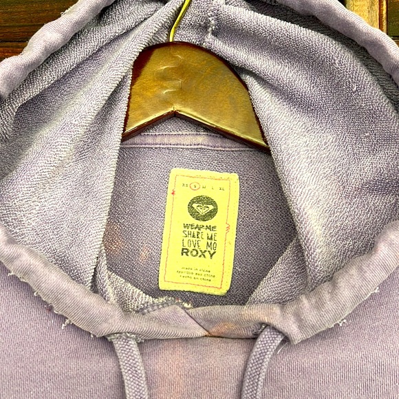 Women’s Distressed Roxy Hoodie - Picture 2 of 7
